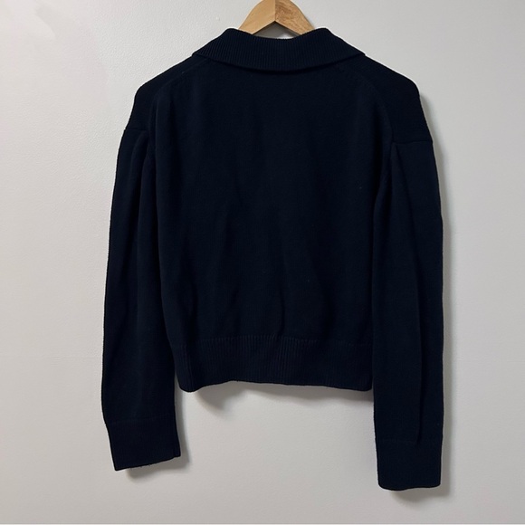 Rails Shae Knit Navy Blue Polo Sweater - Picture 6 of 6